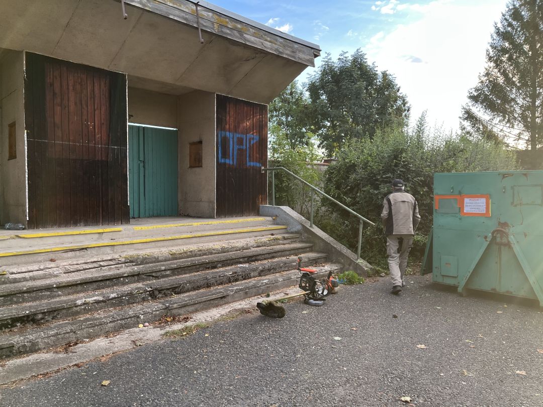 Stadion Louny TV series scene