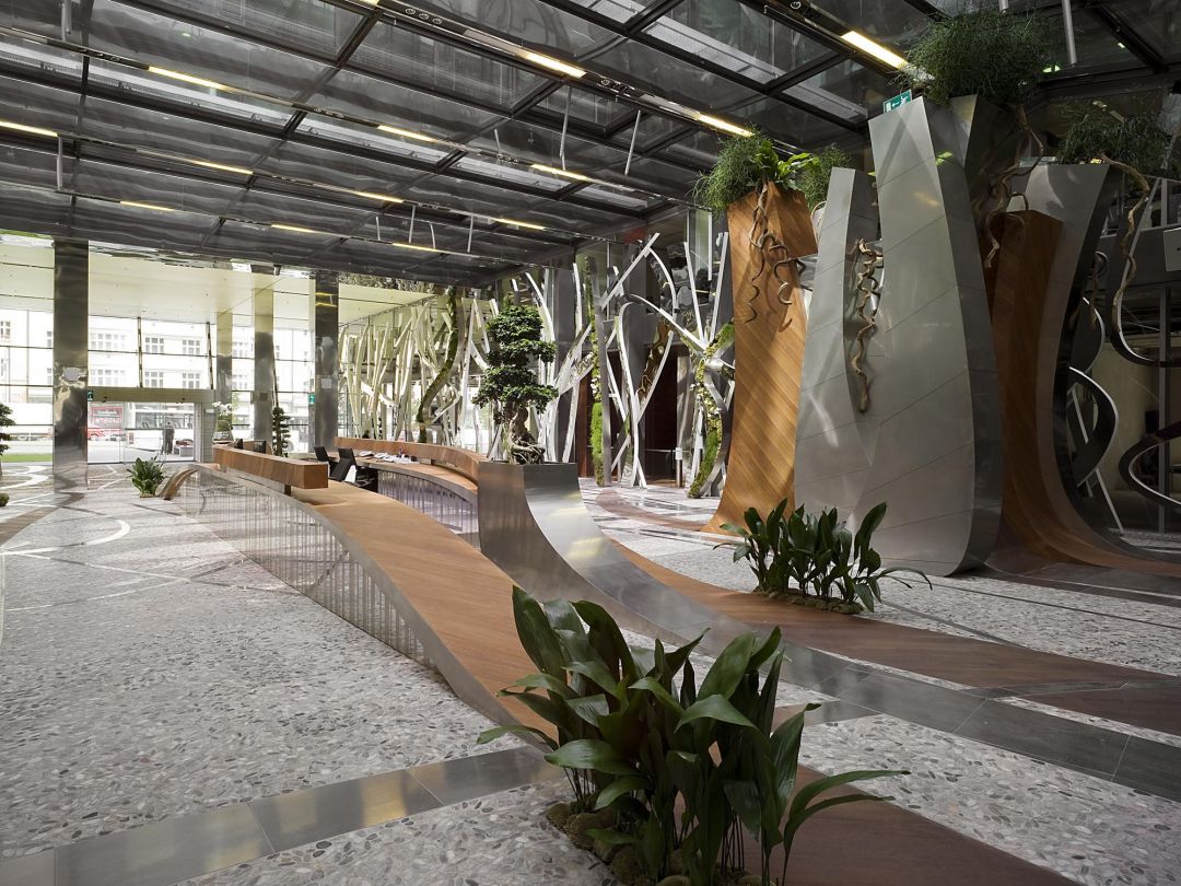 Entrance hall PPF Gate