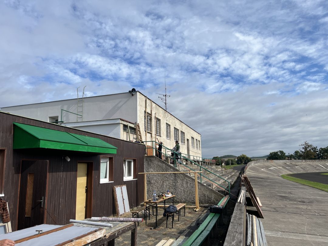 Stadion Louny TV series scene