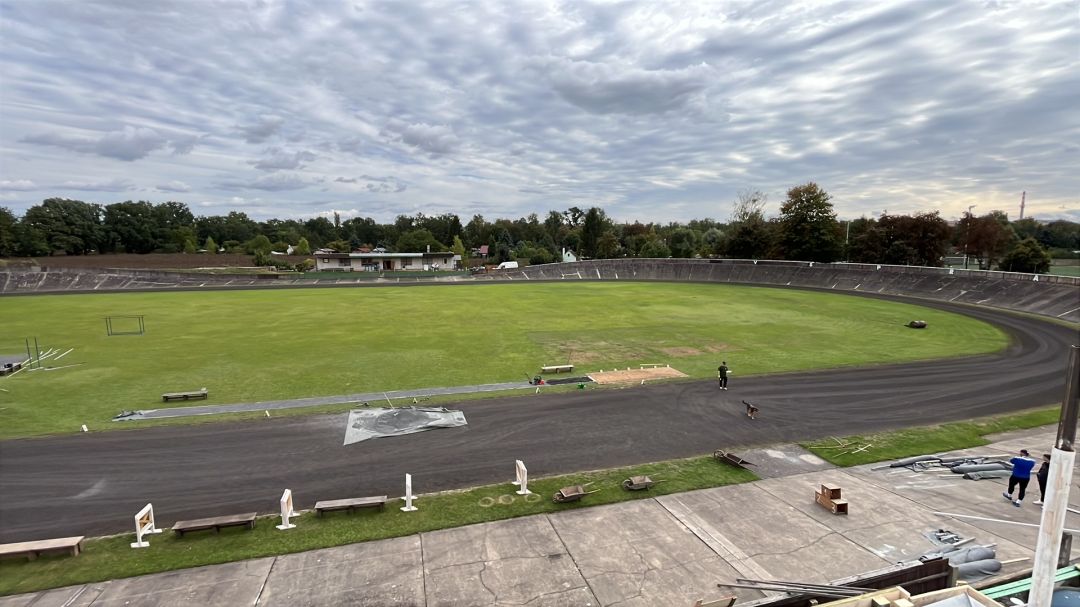 Stadion Louny TV series scene