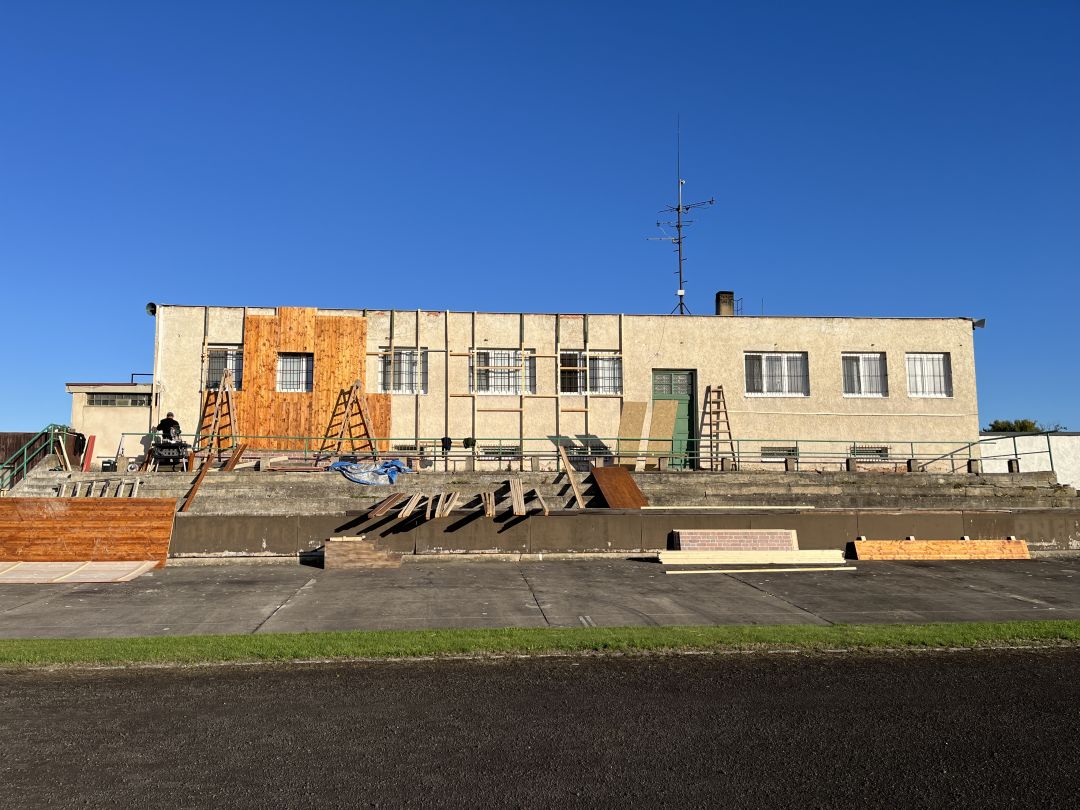 Stadion Louny TV series scene