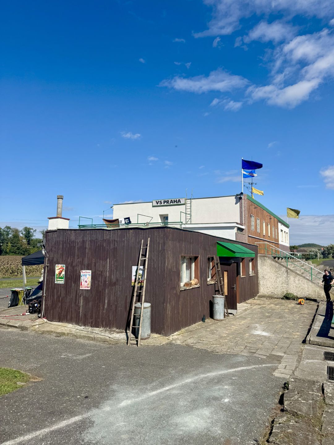 Stadion Louny TV series scene