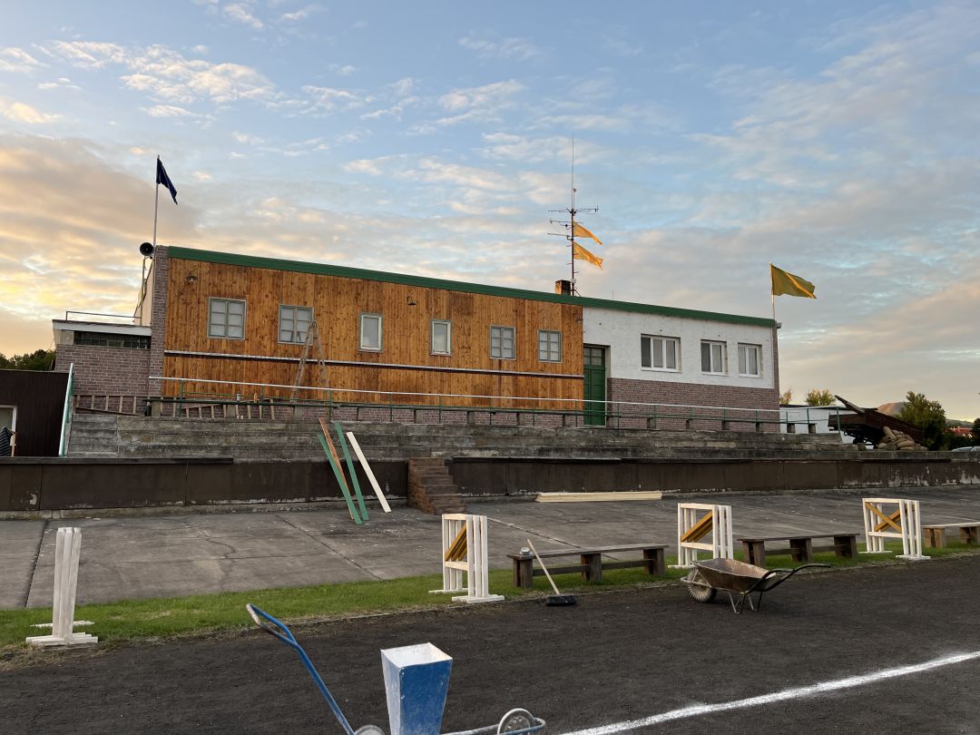 Stadion Louny TV series scene