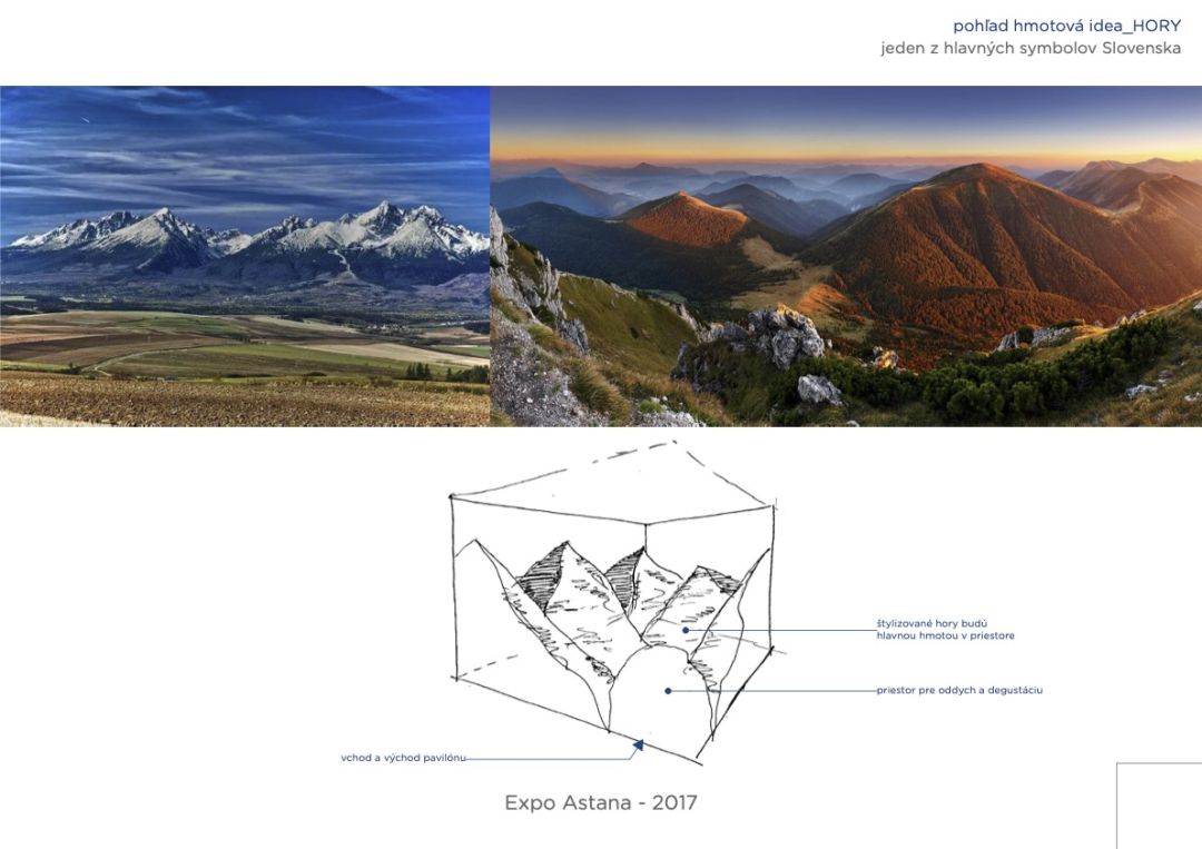 Slovak pavilion - Design