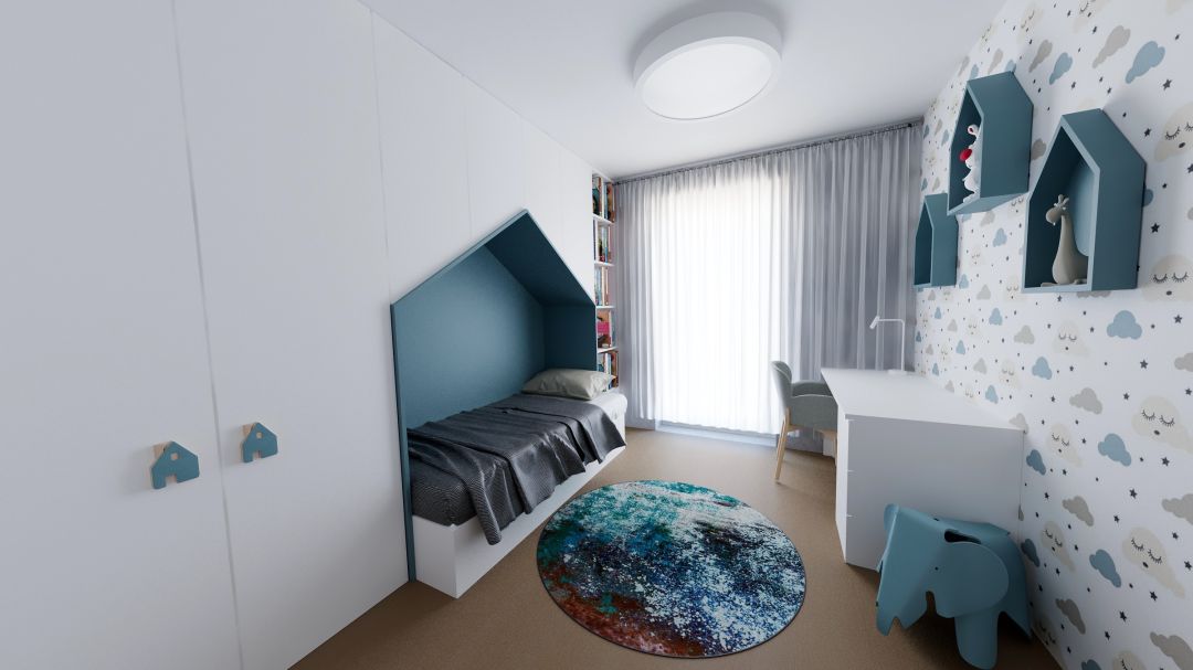 Interiors of 3 residential units - Třebonice