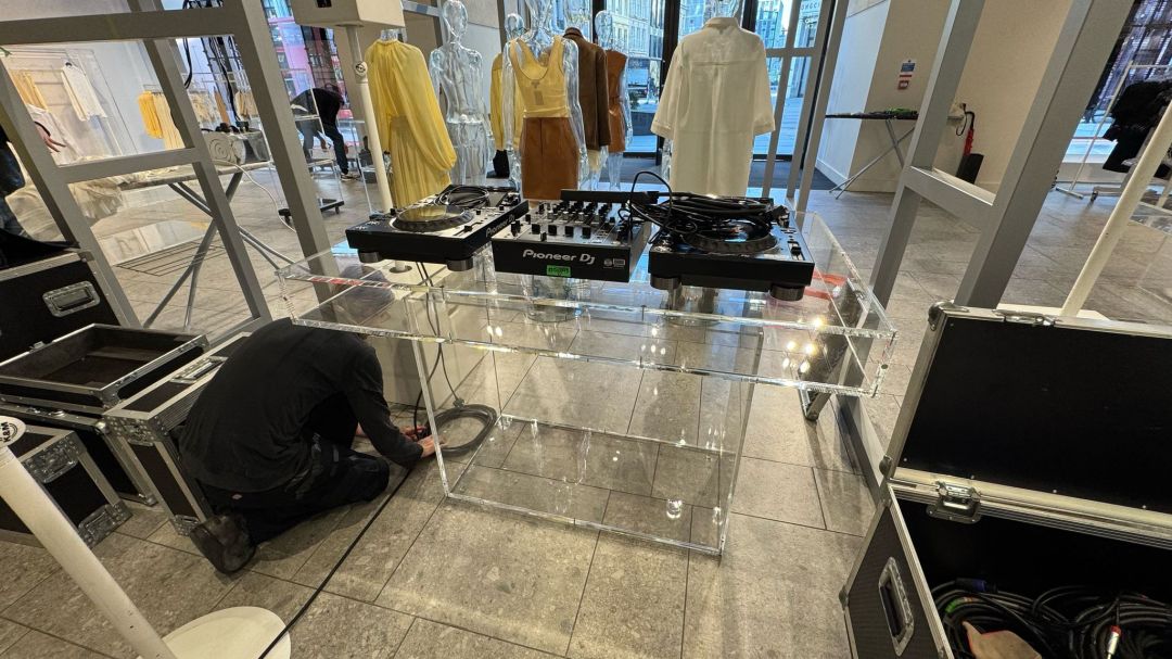 H&M Acrylic Furniture