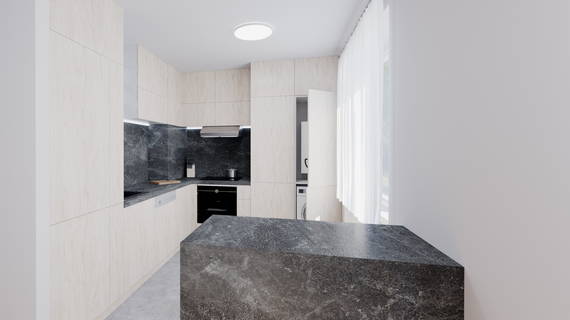 Elegant design for a kitchen in Rosice